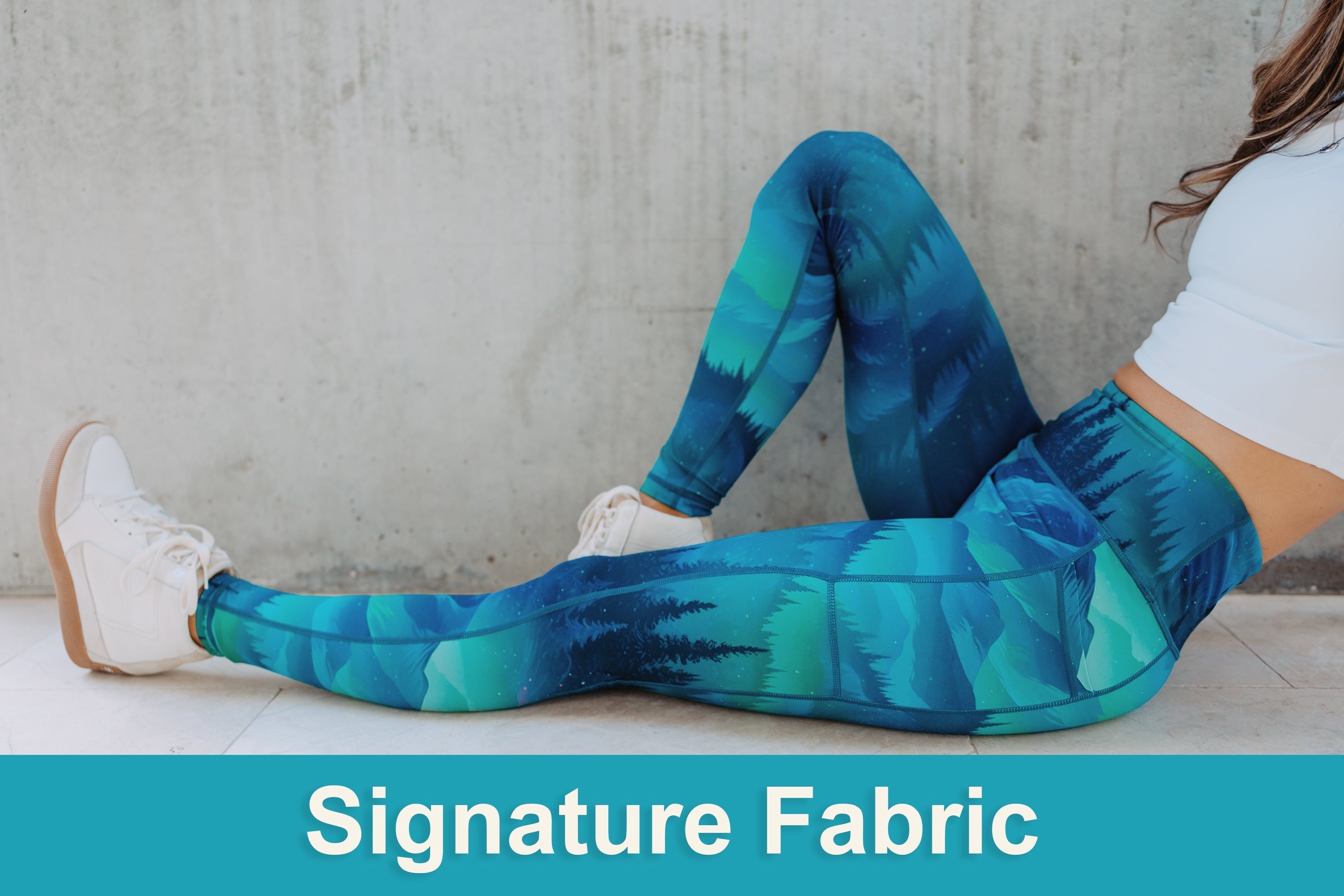 cvg leggings made with signature fabric