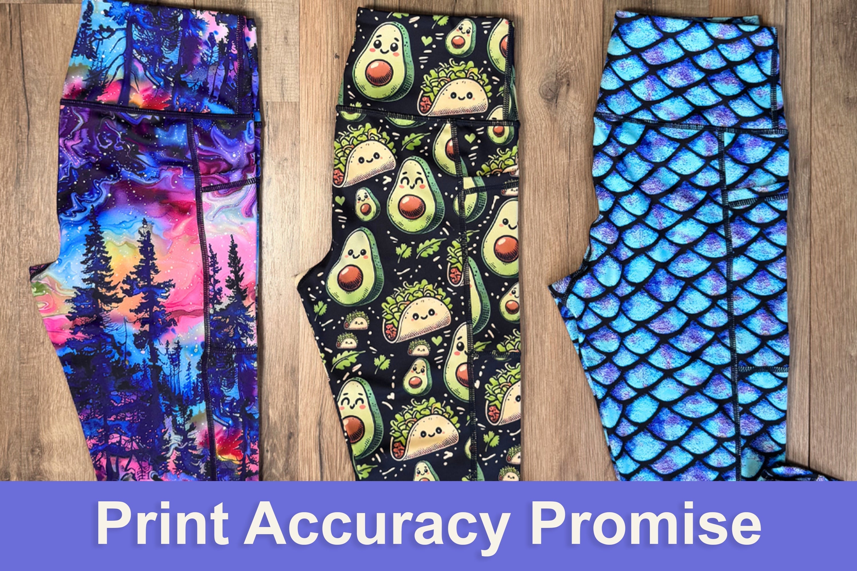 What is CVG's Print Accuracy Promise?