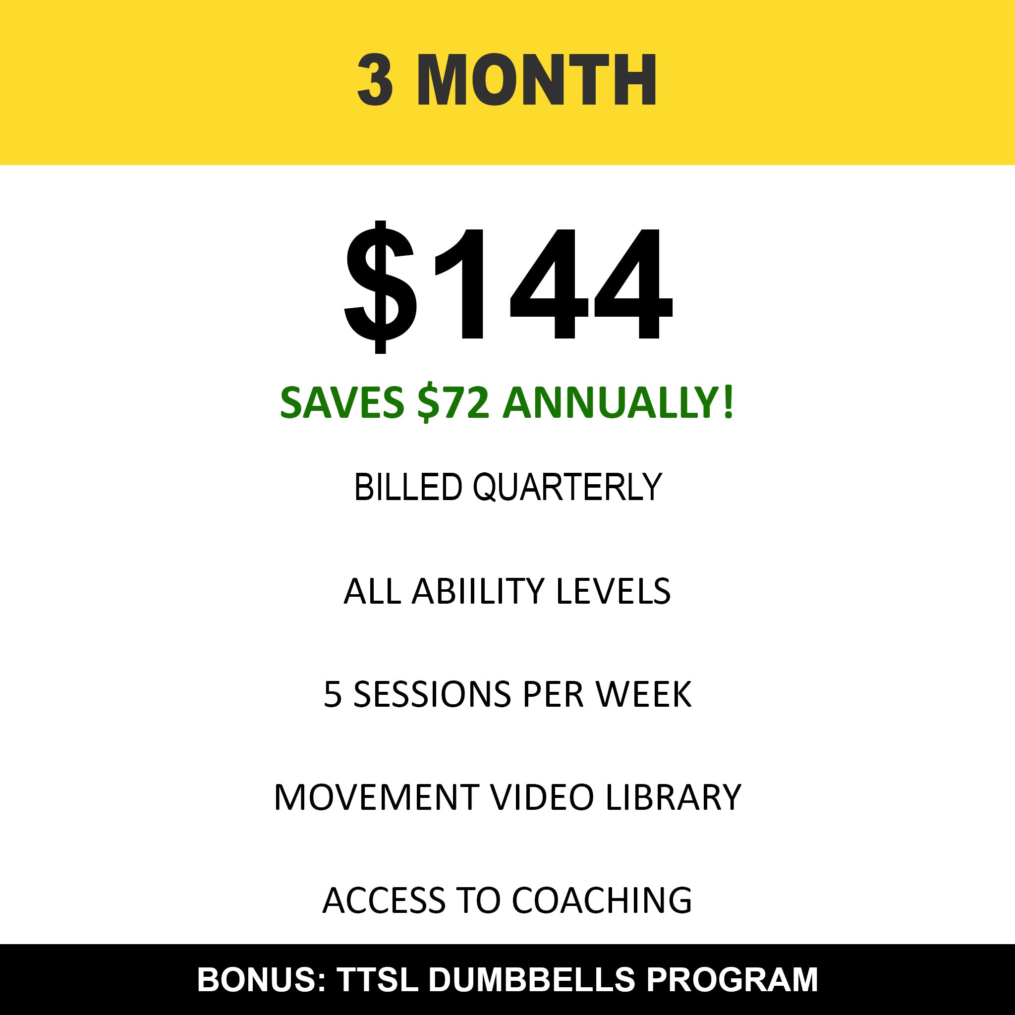 TTSL Daily Programming (Quarterly)