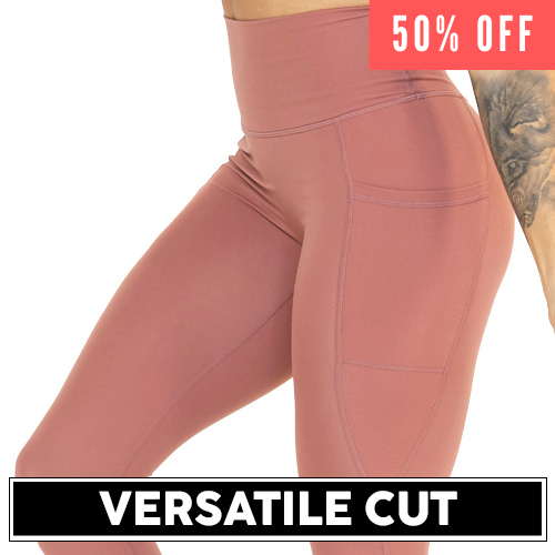Versatile Blush Leggings Leggings with Pockets Constantly Varied Gear