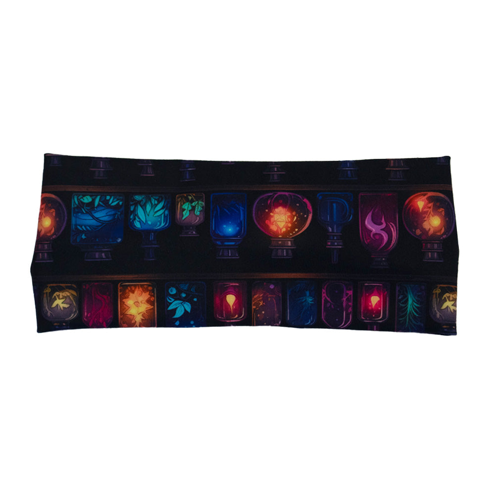 potions patterned headband