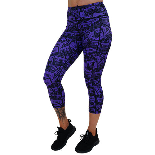 capri length 80s Mixtape Leggings