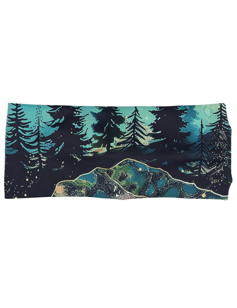 front of the aurora forest headband against a white background
