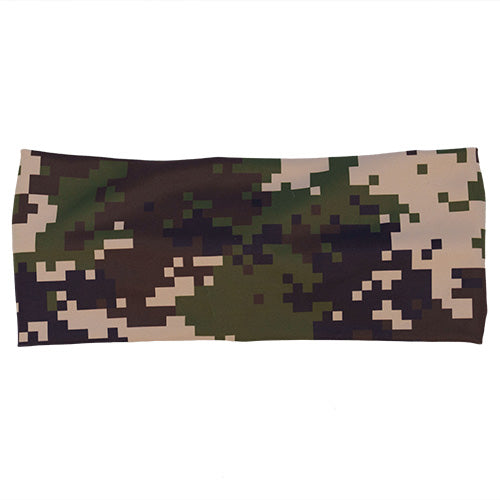 digital camo print headband
