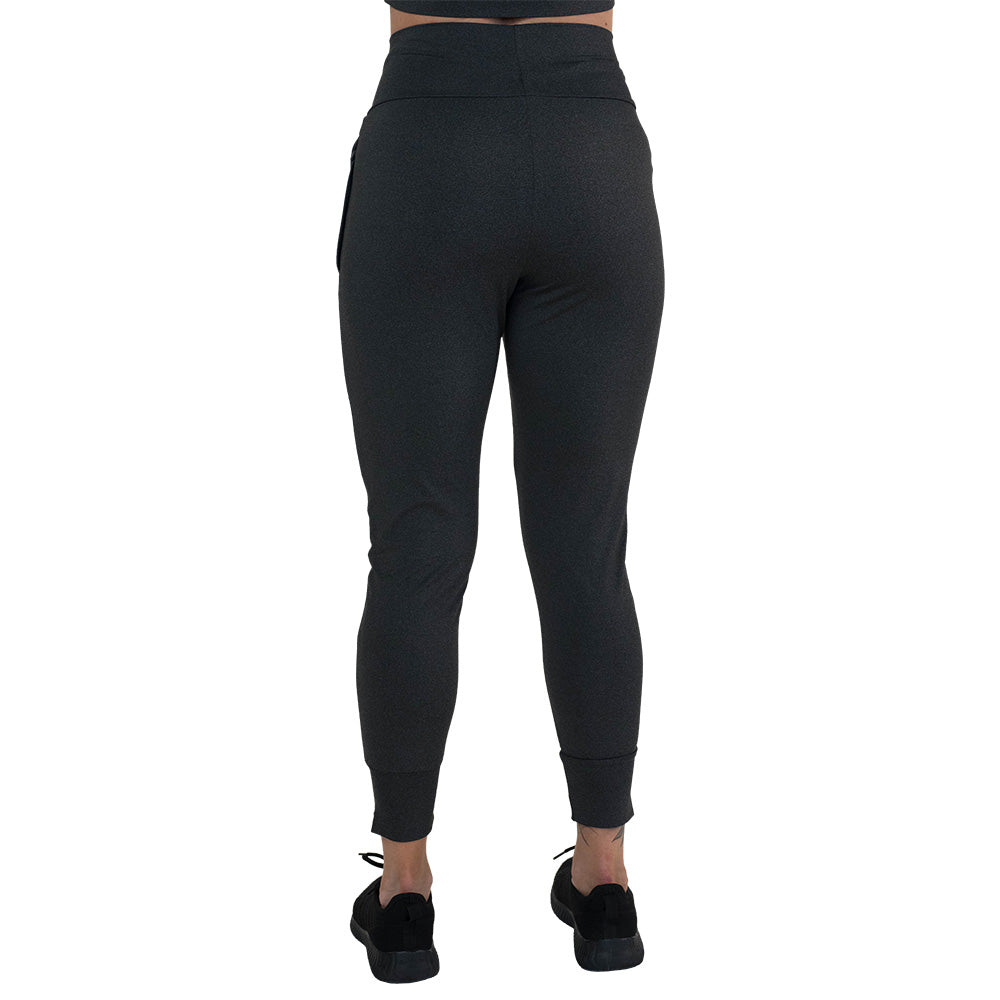 back of the dark grey joggers