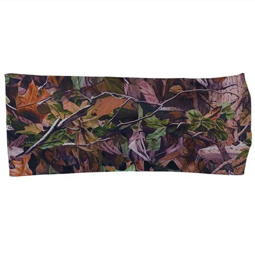 forest camo patterned headband