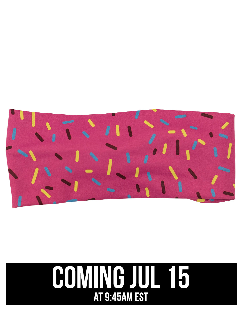 front of the t-rex forest headband against a white background, coming july 15th