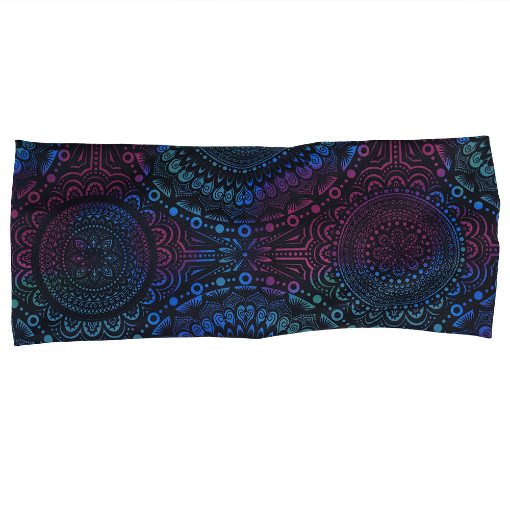 mandala print headband