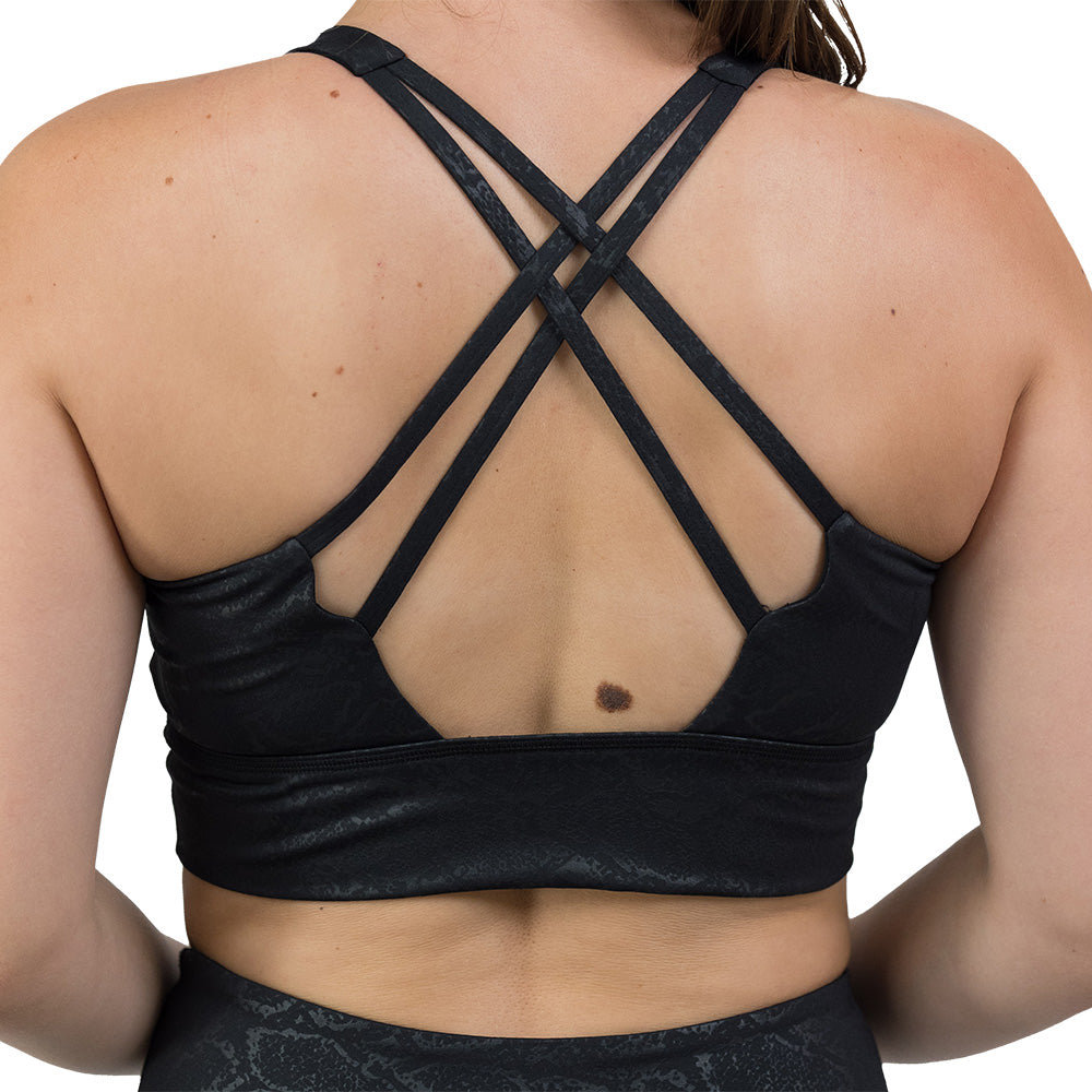 back of shadow python bra