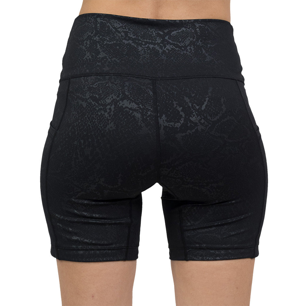back of shadow python 7 inch shorts