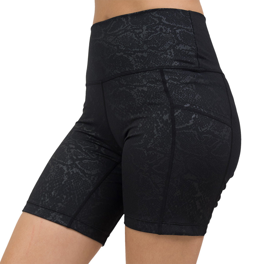 shadow python 7 inch shorts facing the side