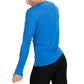back of blue thermal