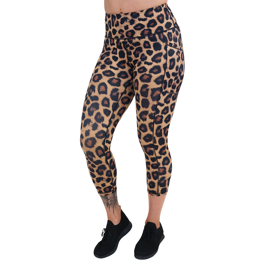 leopard print leggings