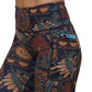 side pocket on the boho floral patterned leggings