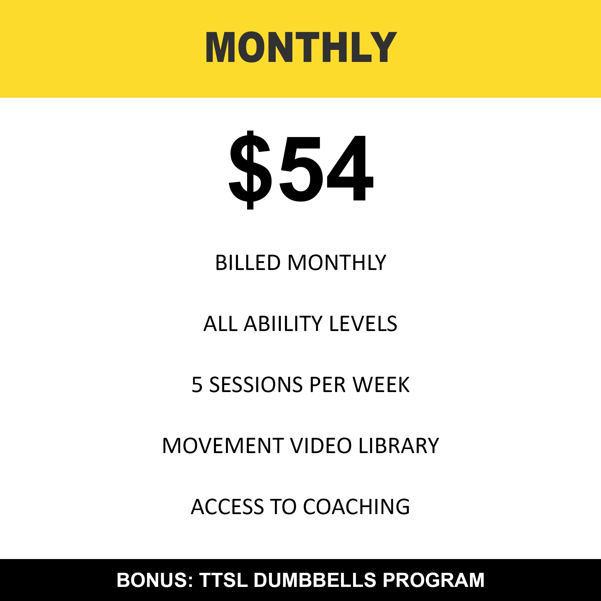 TTSL Daily Programming (Monthly)