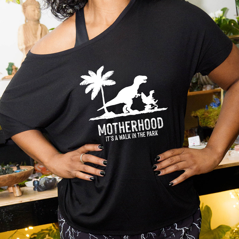 Motherhood, Its a Walk in the Park | Slouchy Tee