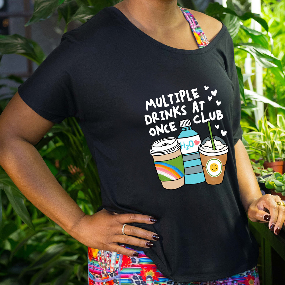 Multiple Drinks at Once Club | Slouchy Tee