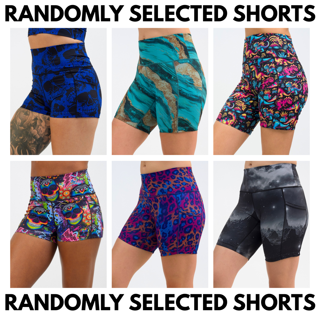 Randomly Selected Shorts | Workout Shorts for Women – Constantly