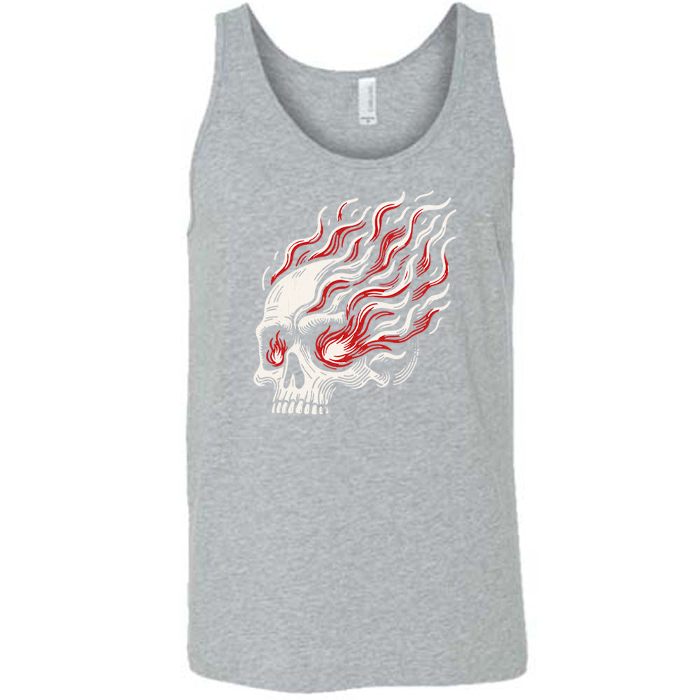 Skull With Burning Eyes Shirt Unisex