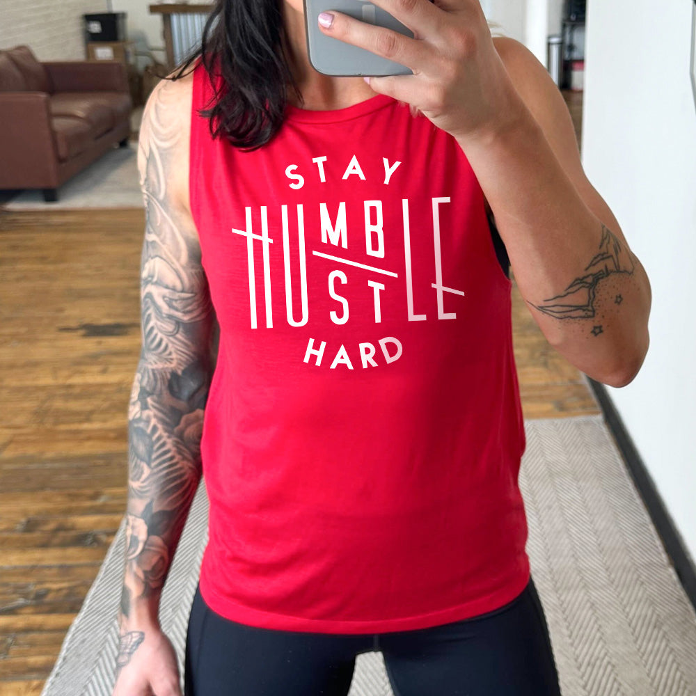 Stay Humble Hustle Hard Muscle Tank