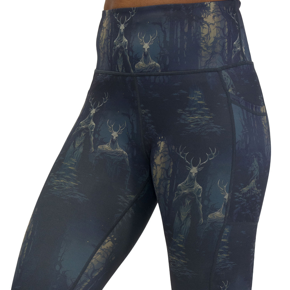 wendigo print leggings