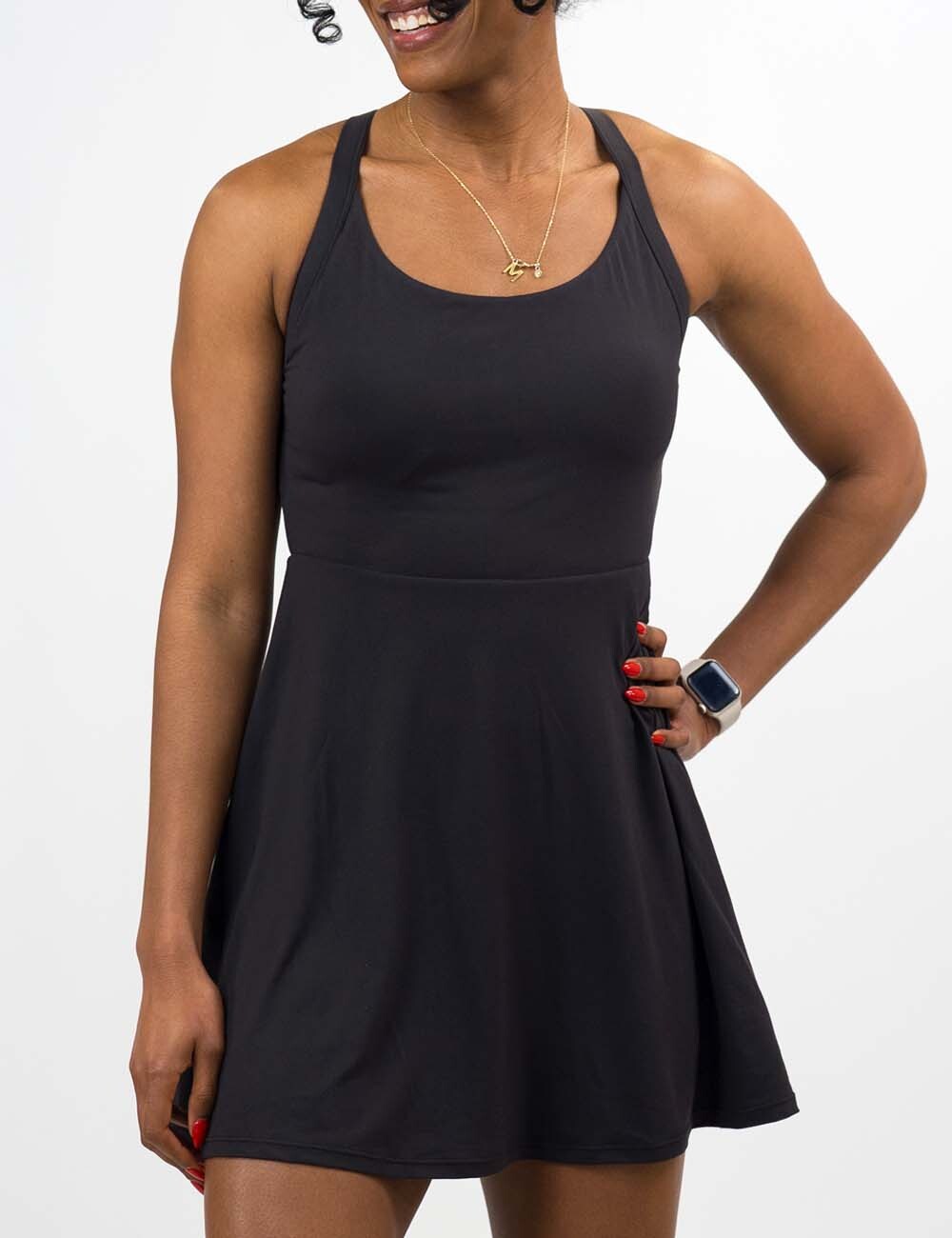 Icon Dress | Black | Soft & Comfy Material | XL