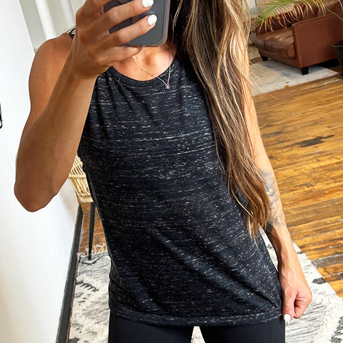 Marble Muscle Tank
