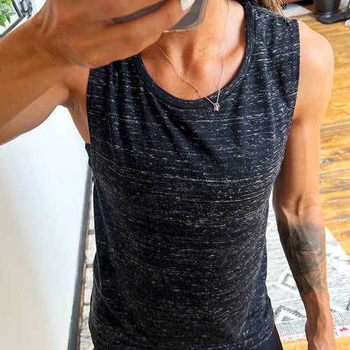 Marble Muscle Tank