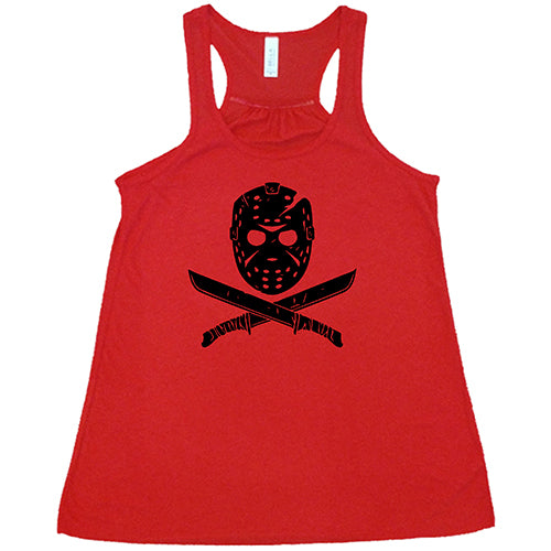 Horror Mask red Shirt