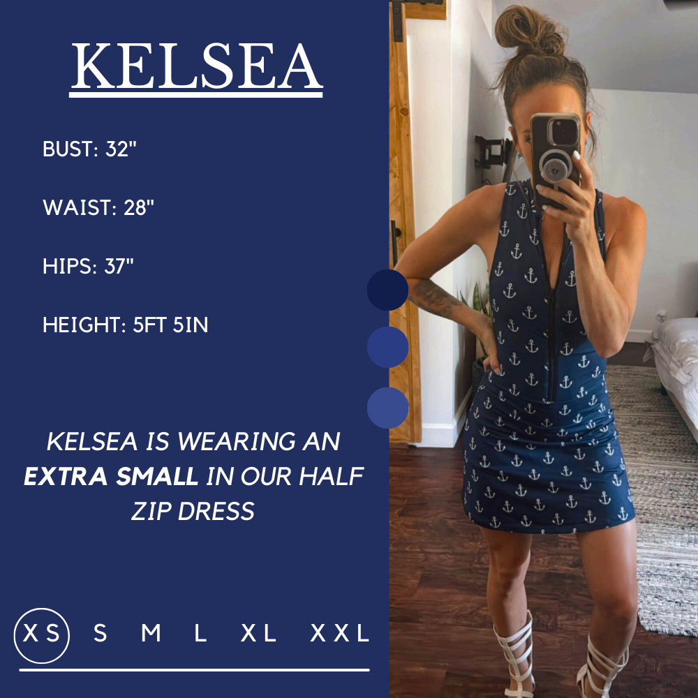 Half Zip Dress | Harborside