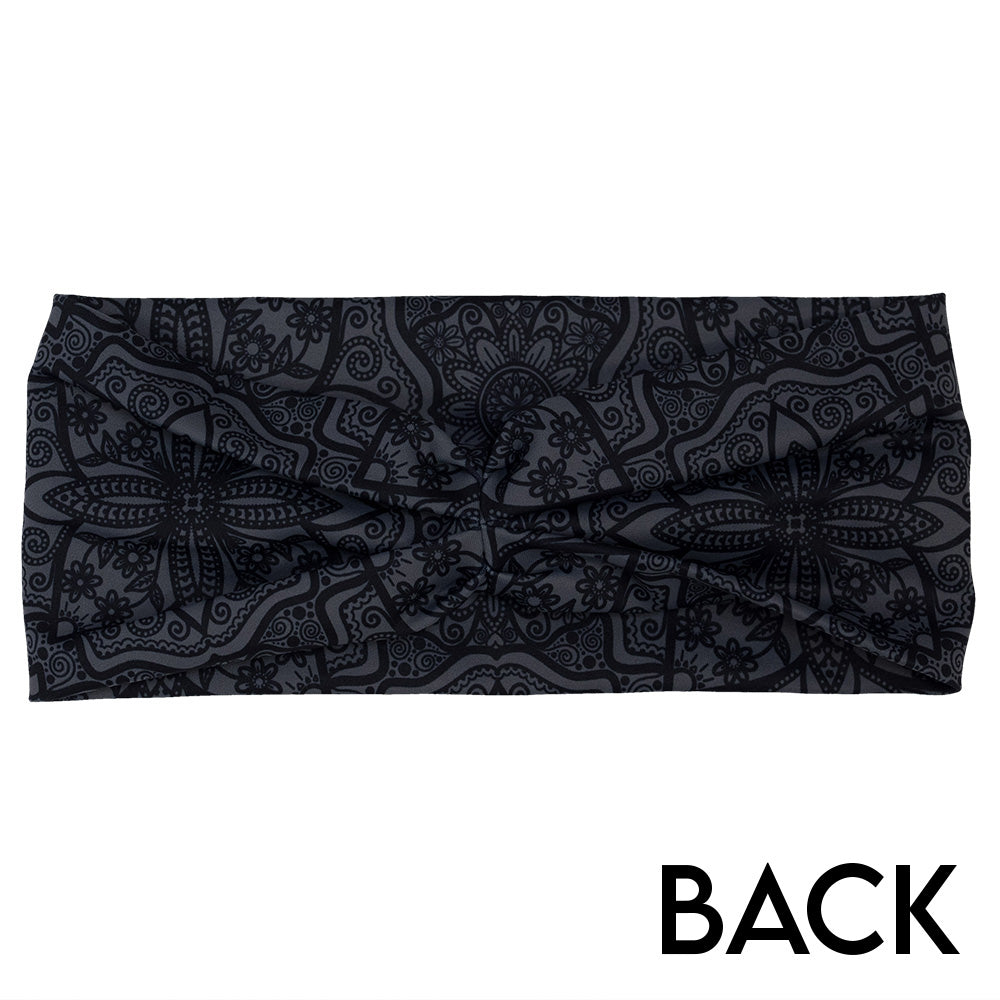 back of zentangle headband