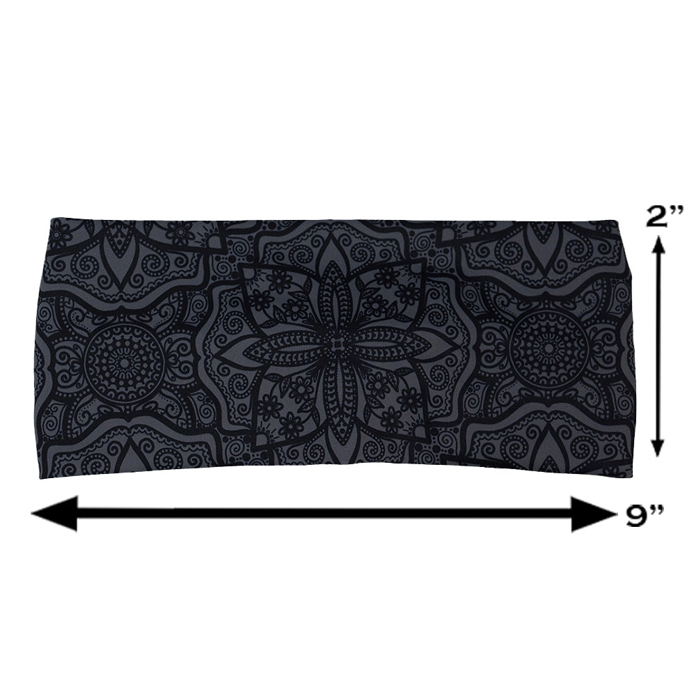 zentagle head band measuring chart