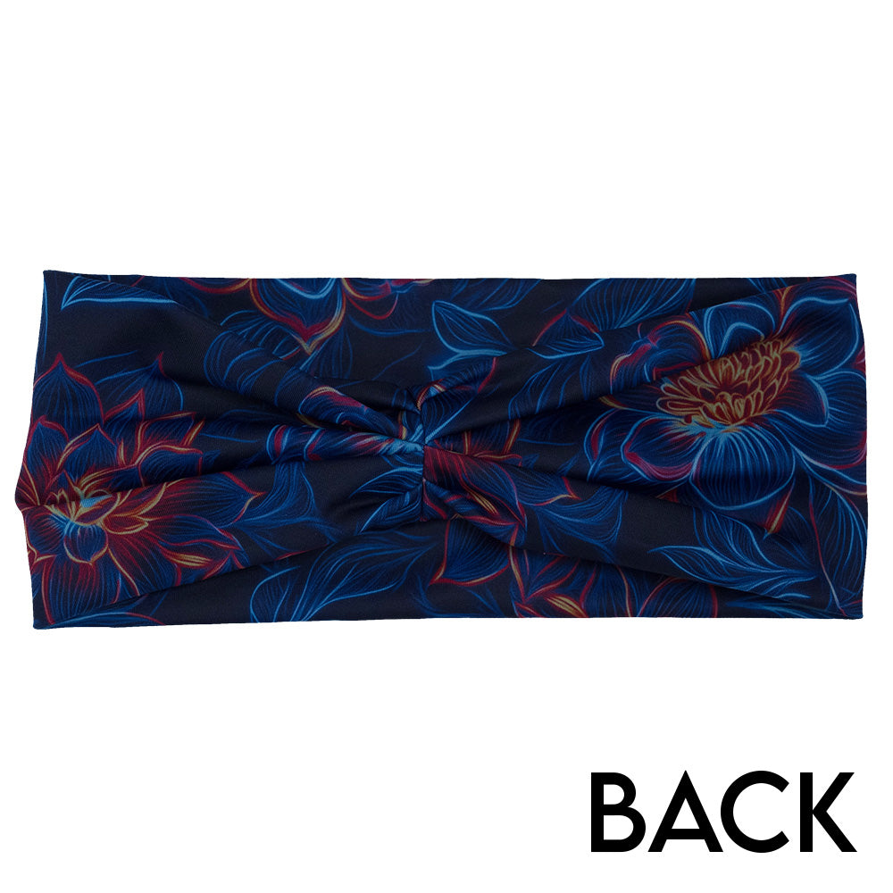 back of luminous lotus headband