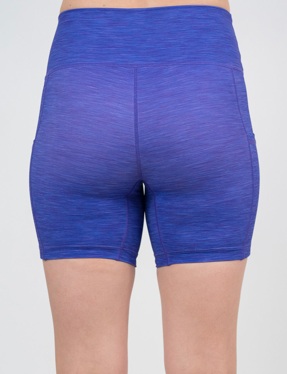 back of the 5 inch purple heather pattern against a white background