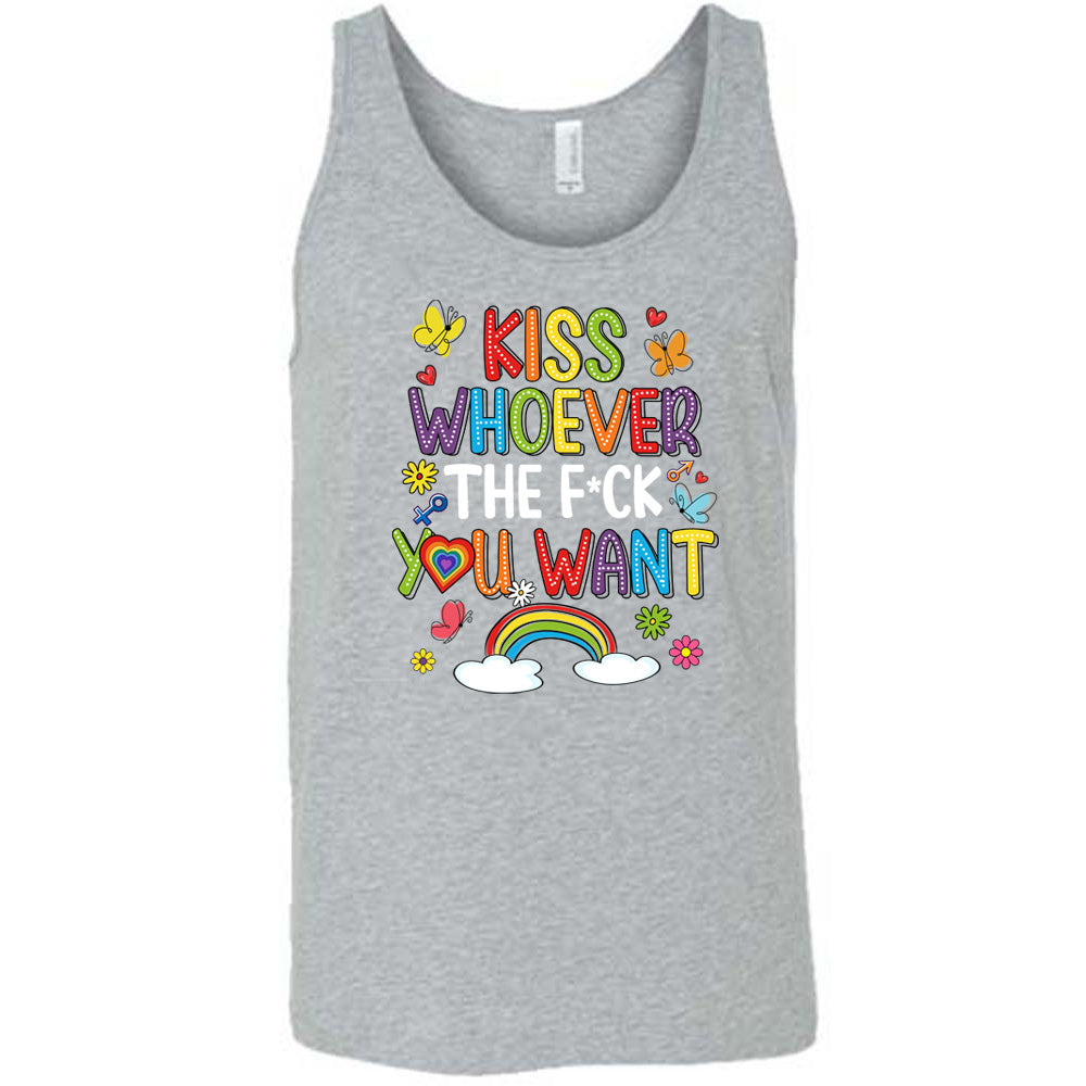 grey Kiss Whoever The Fuck You Want Shirt