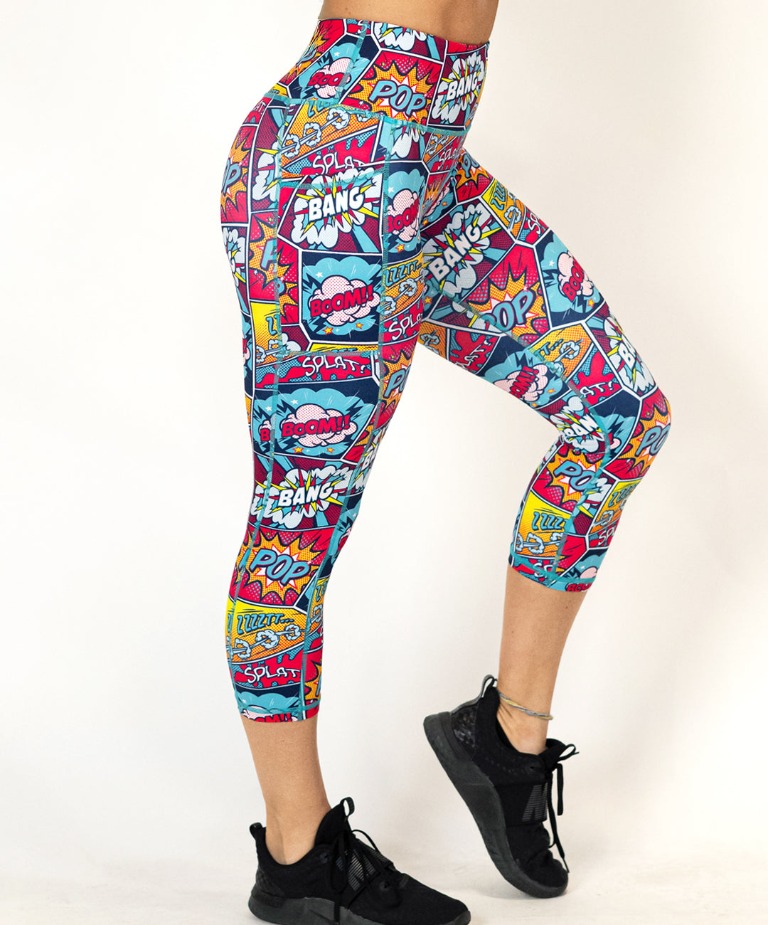 knockout capri length leggings