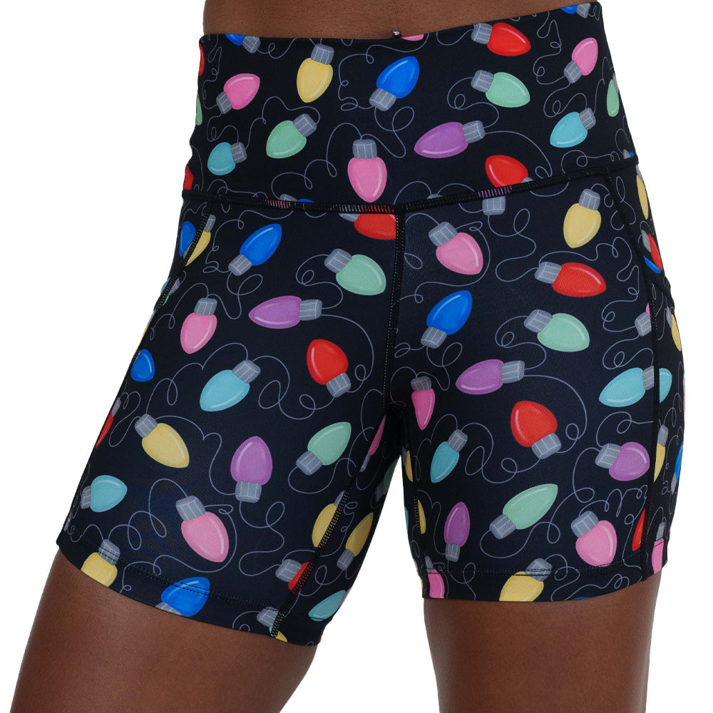 Let's Get Lit Shorts | Workout Shorts for Women – Constantly