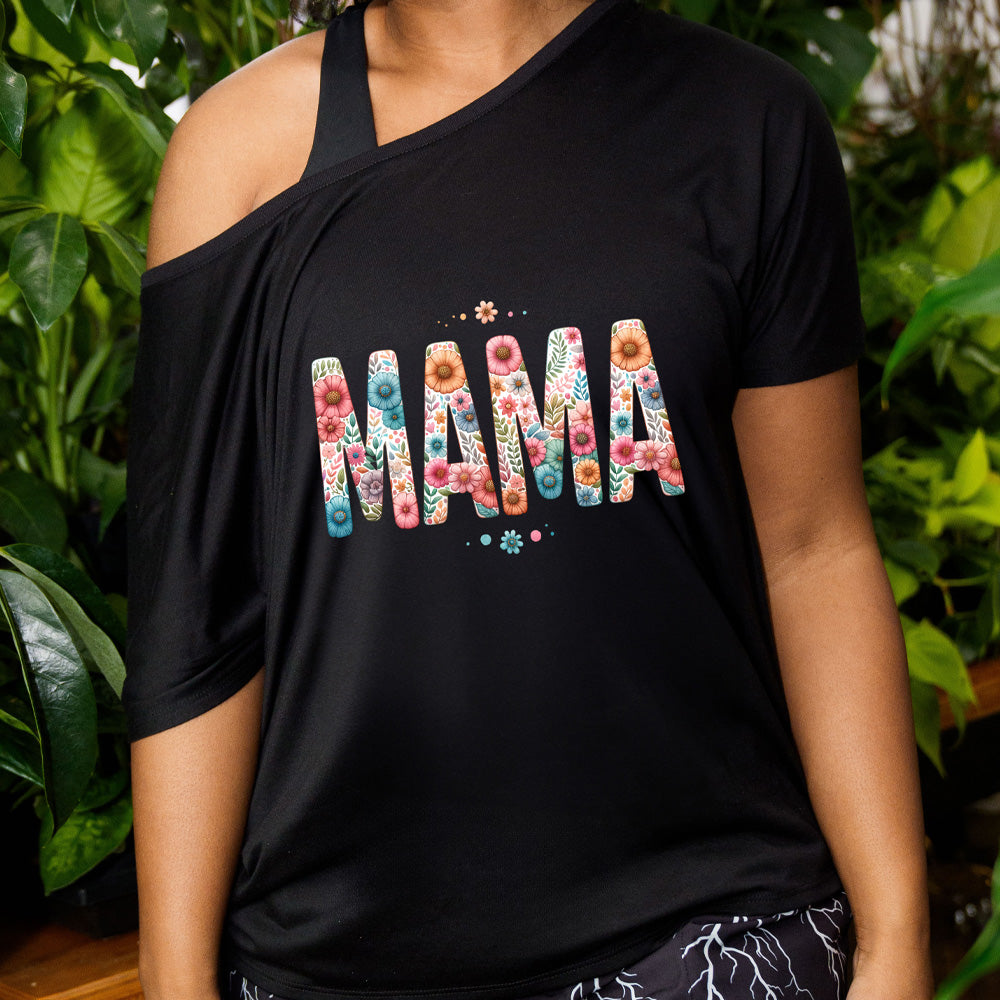 Mama Floral | Slouchy Tee