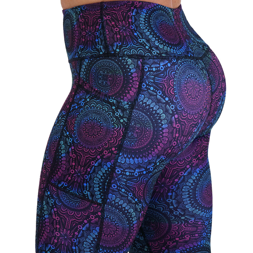 mandala print leggings