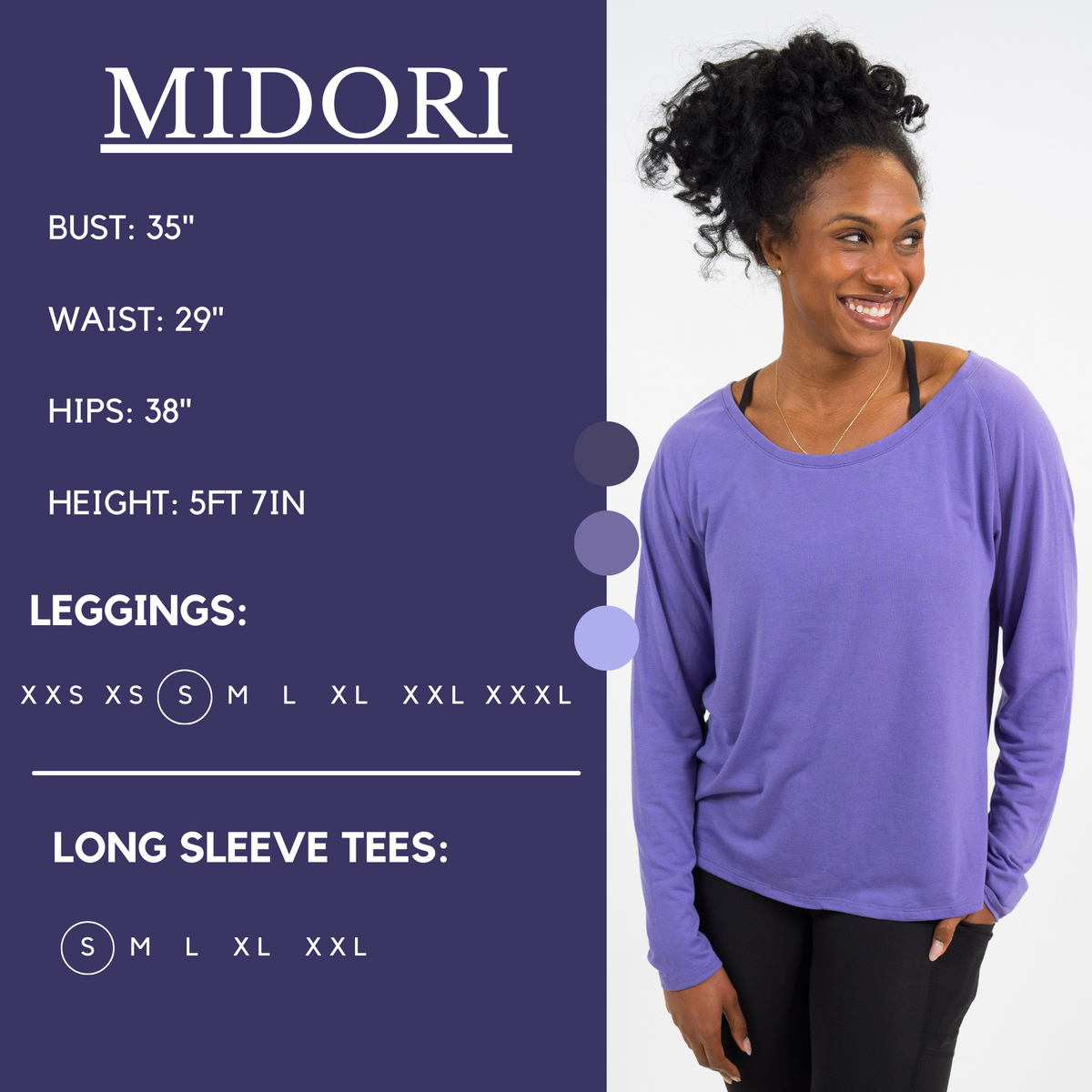 Long Sleeve Slouchy Tee | Purple – Constantly Varied Gear