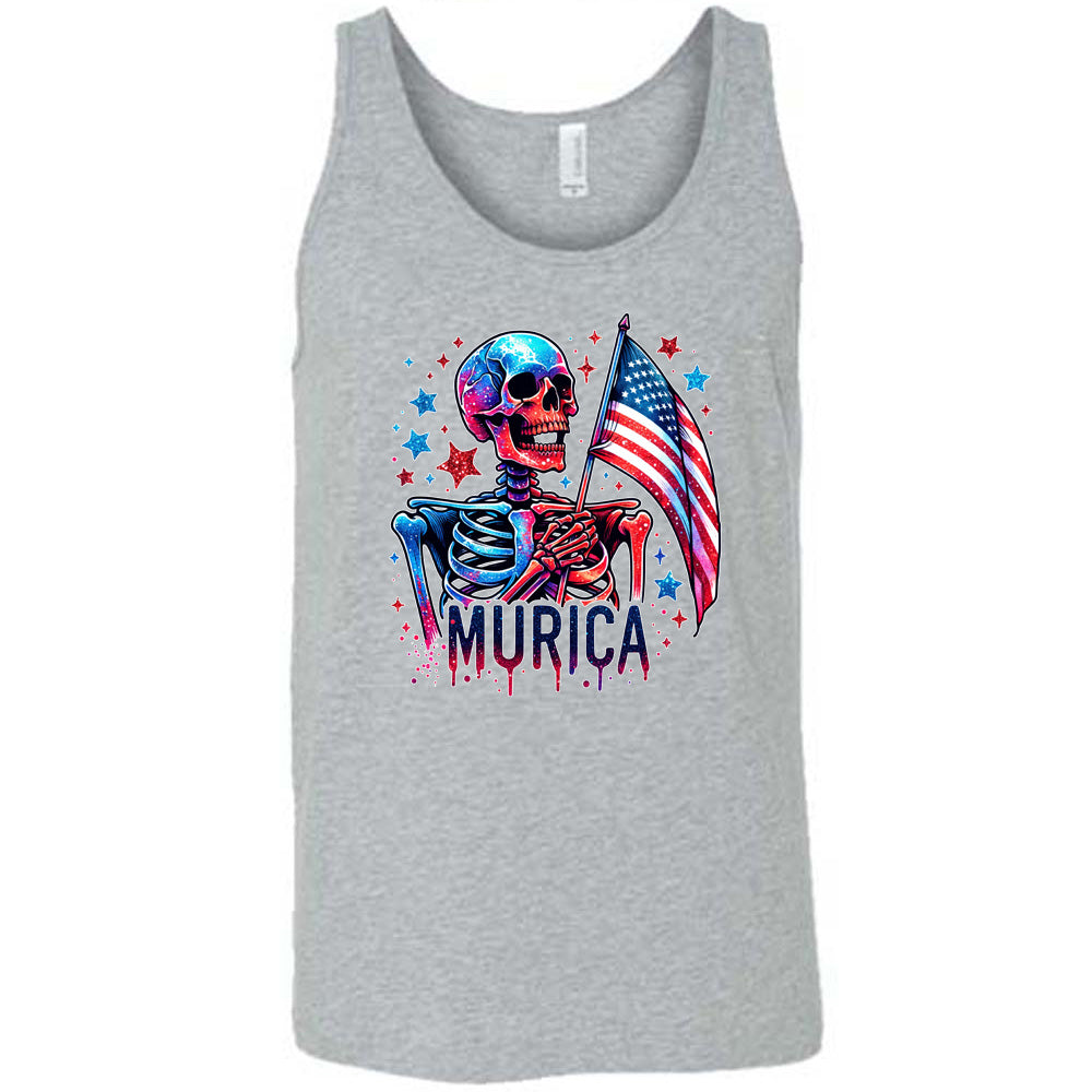 grey Murica Skeleton Shirt