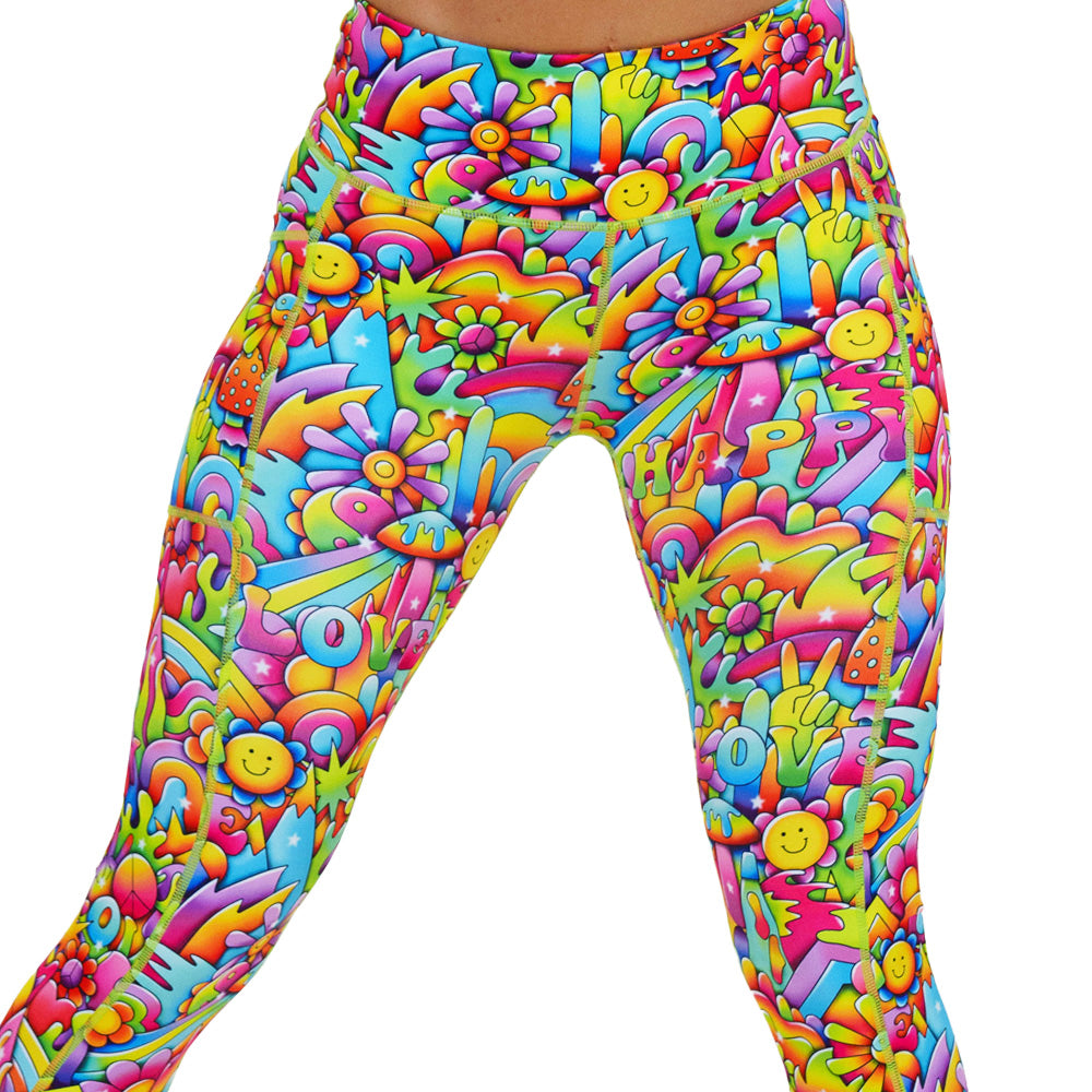 70s themed leggings