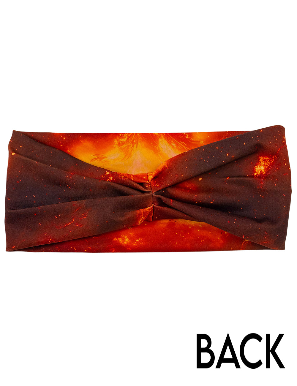 back of the phoenix surrounded by fire headband