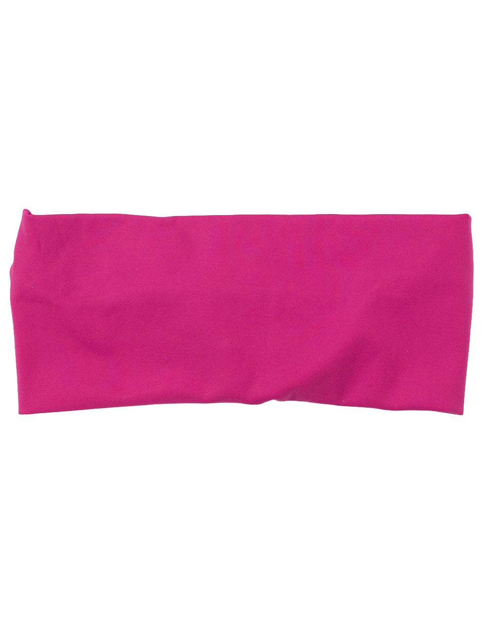 front of the pink headband against a white background