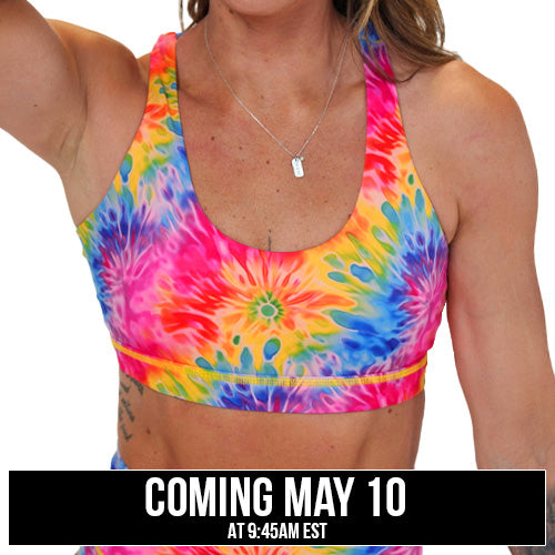 rainbow sports bra coming soon