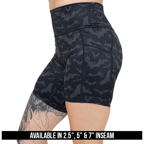 shorts available in 2.5, 5 and 7 inch inseam