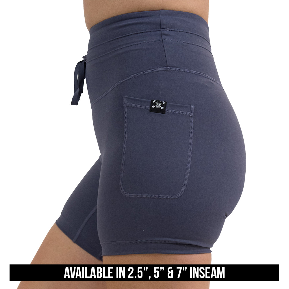 the available inseam lengths for the omni twilight purple shorts, available inseam lengths include 2.5 inch, 5 inch, and 7 inch