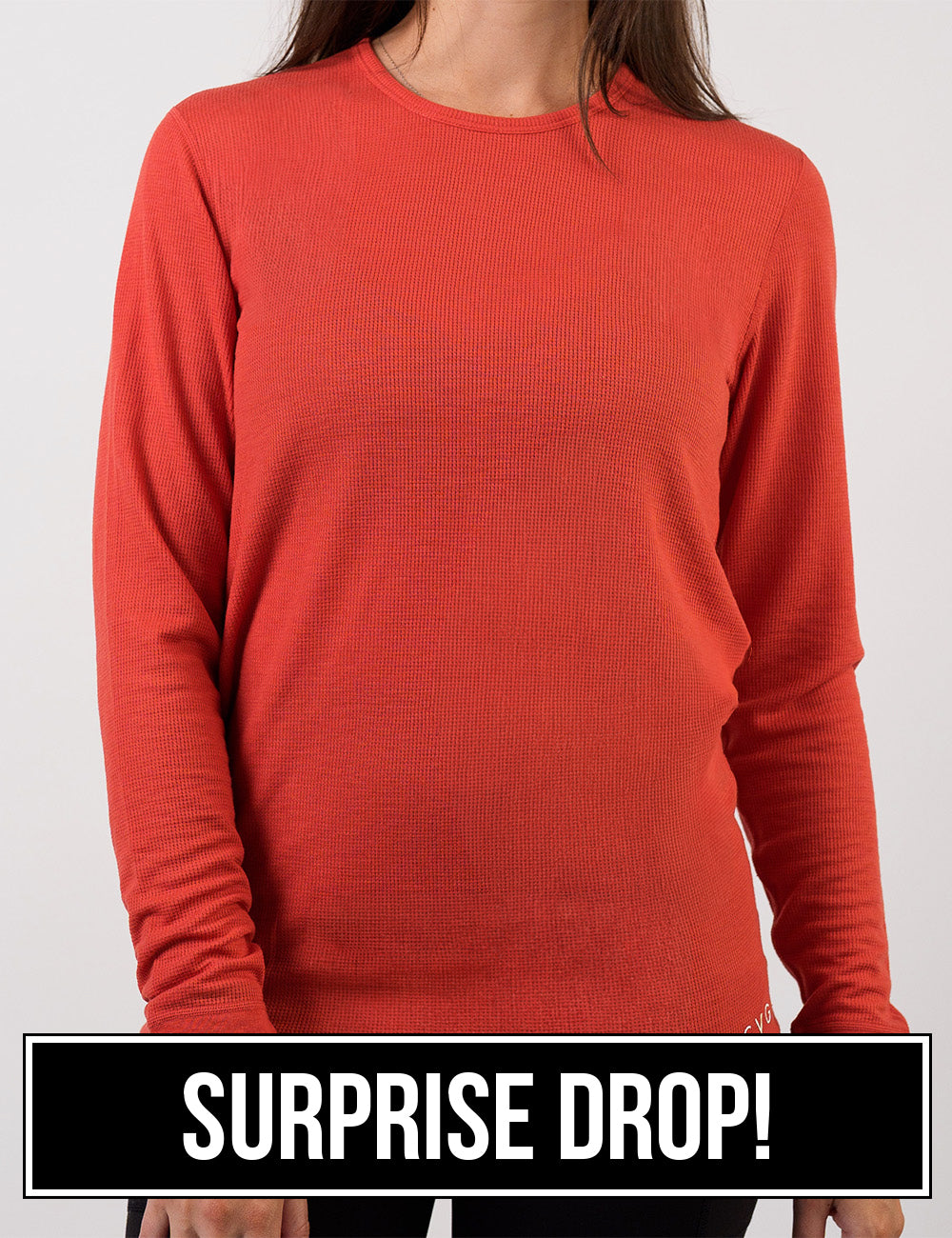front of the orange thermal, surprise drop