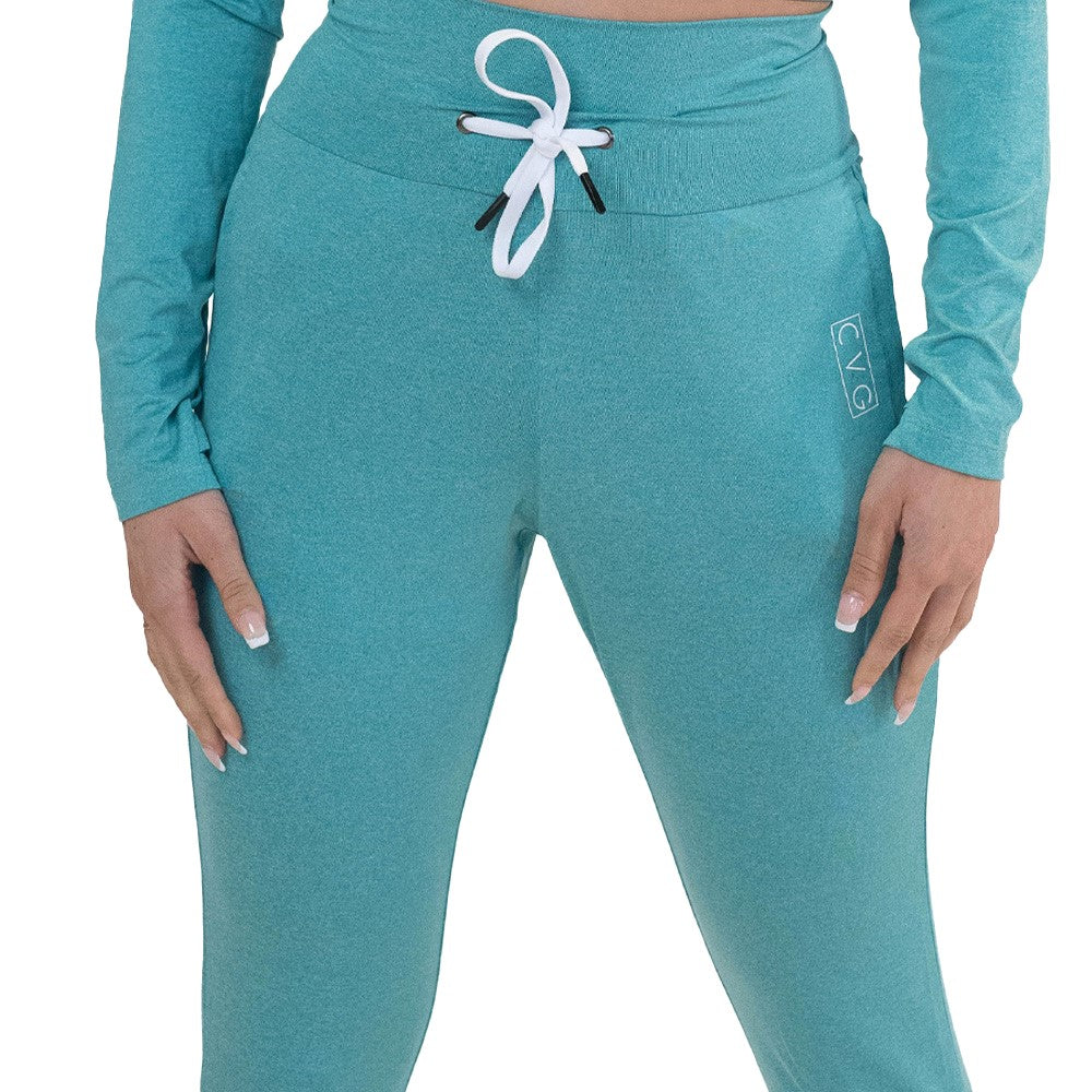 Turquoise joggers
