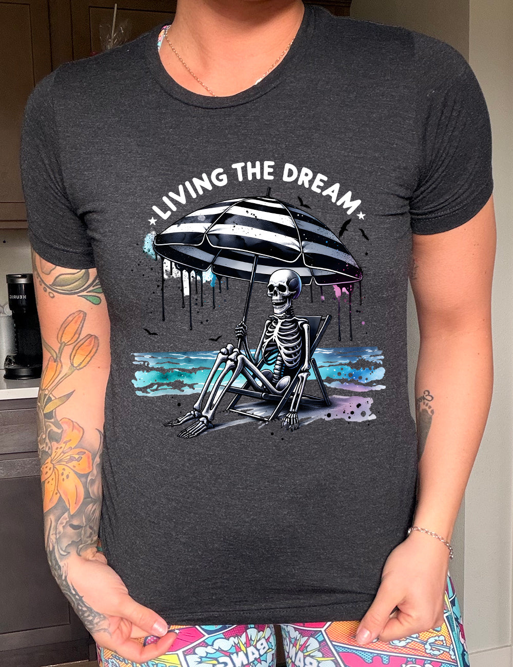 black Living The Dream Unisex Shirt